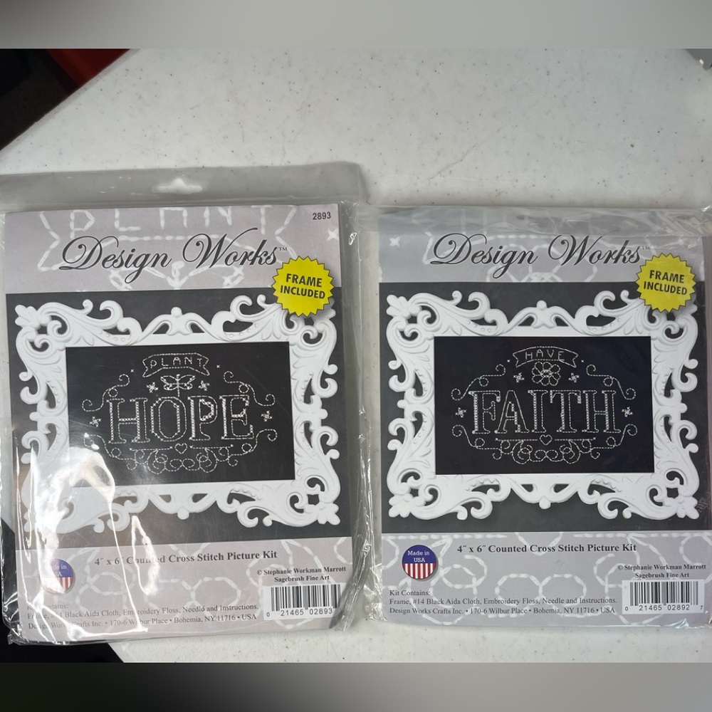 Design Works Cross Stitch kits-bundle of 2